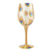 Golden Peacock Lolita Wine Glass