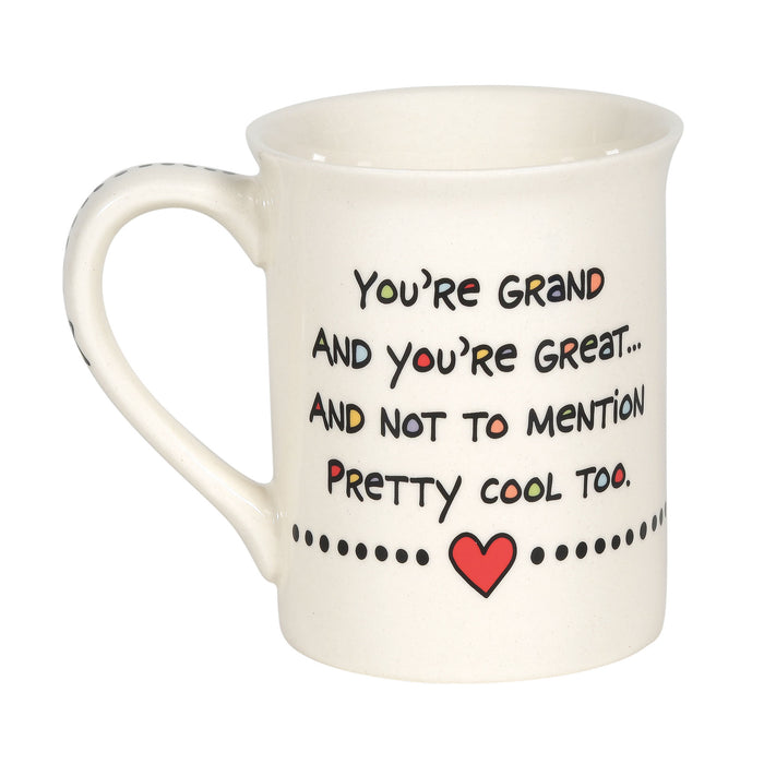 Christmas Gifts Grandpa Coffee Mug - You Put the Great in Great