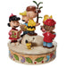 Charlie Brown and Friends Around Christmas Tree by Jim Shore