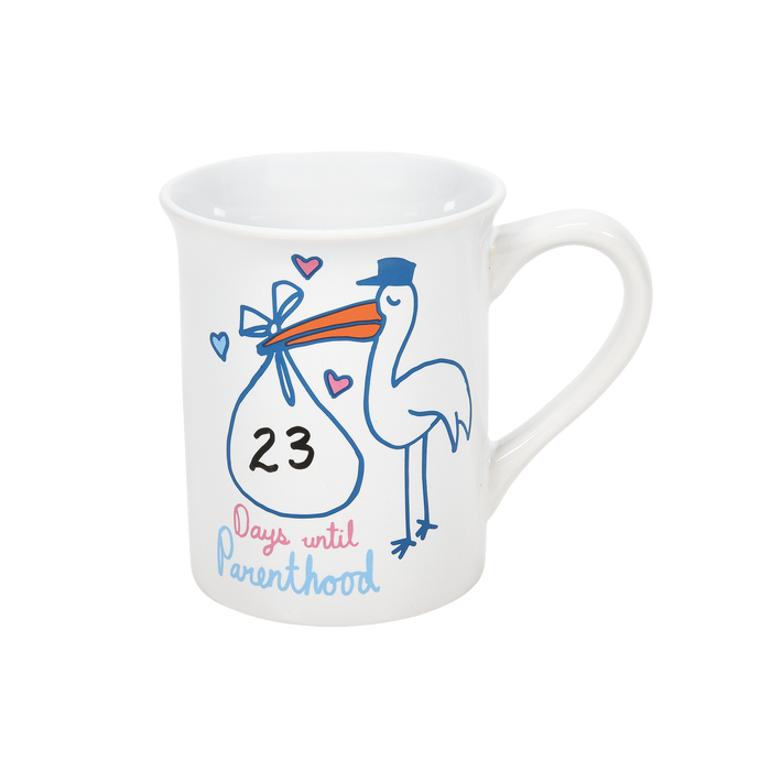 New Parent Countdown Dry Erase Mug