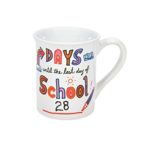 School Countdown Dry Erase Mug