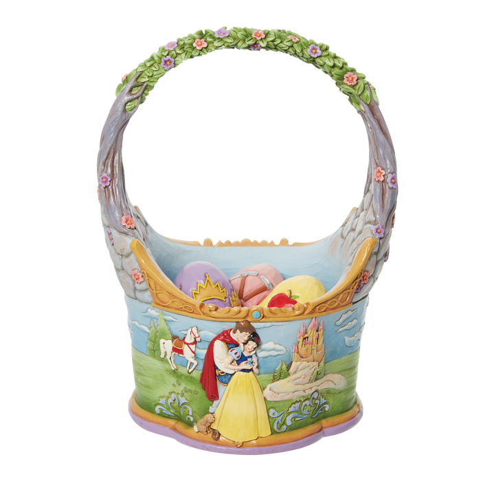 Snow White Basket & Eggs by Jim Shore