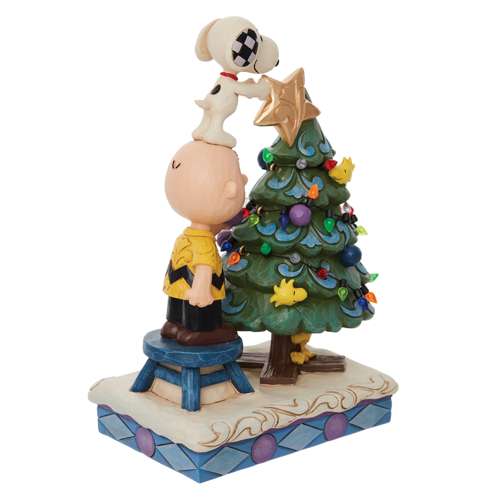Charlie Brown & Snoopy Decorate by Jim Shore