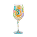 30th Birthday Lolita Wine Glass