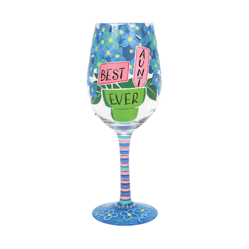 Best Aunt Ever Lolita Wine Glass 6010655