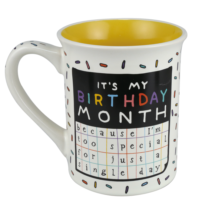 Happy Birthday Month Mug