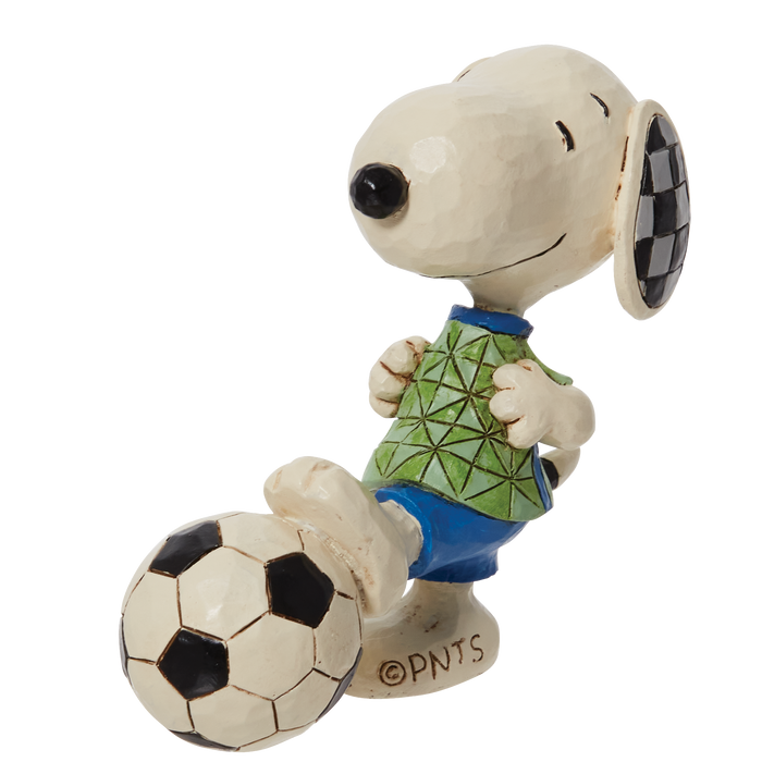 Mini Soccer Snoopy by Jim Shore