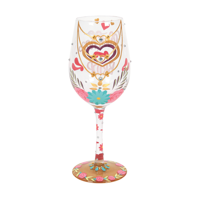 Mother of the Bride Lolita Wine Glass