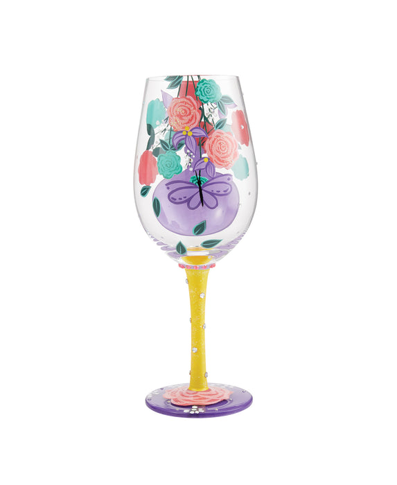 I Heart Mom Hallmark Exclusive Lolita Wine Glass