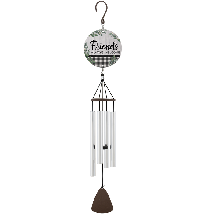 27" "Friends Always Welcome" Picture Perfect Chime
