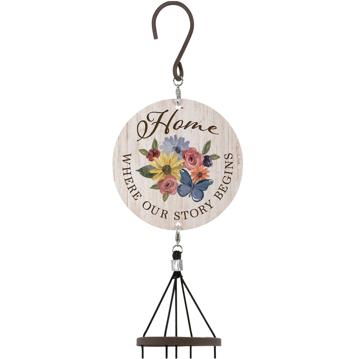 27" "Home" Picture Perfect Chime