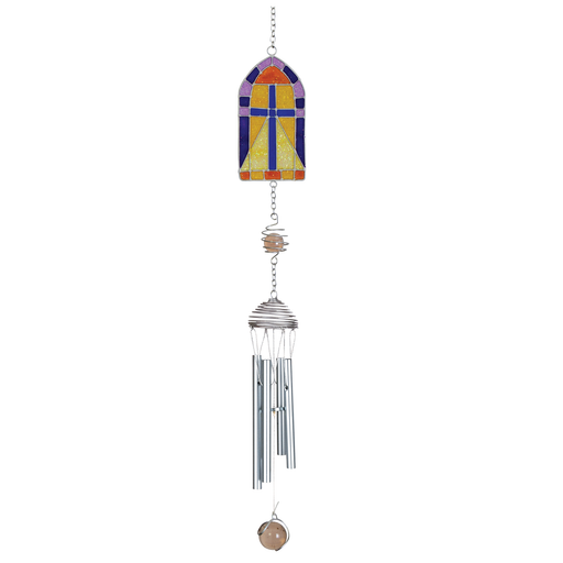 Cross Windows Wireworks™ Garden Chime with Blush Marbles Carson 61261