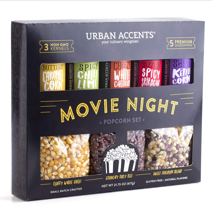 Movie Night Popcorn Gift Set Collection