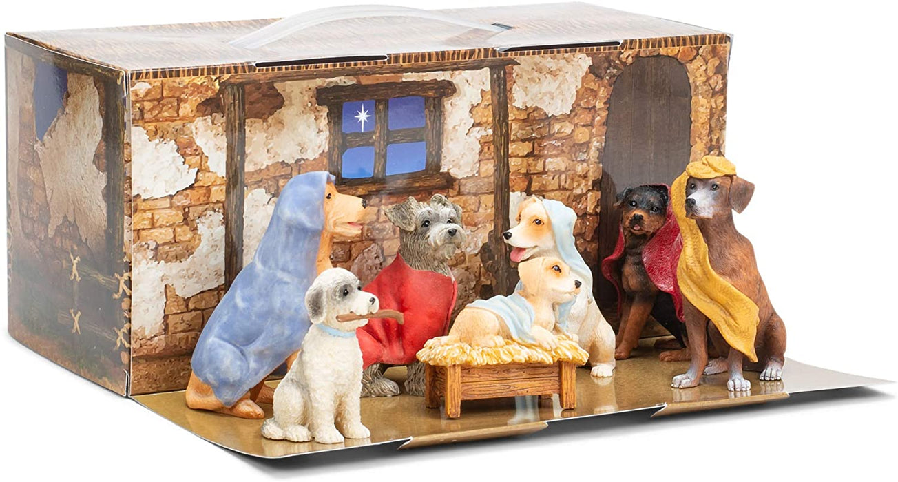 Dog Nativity Set