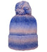 Cassie Ombre Beanie Hat blue pink