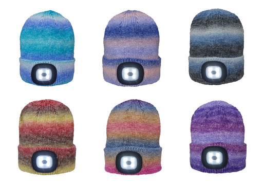 LED Cassie Ombre Beanie Hat
