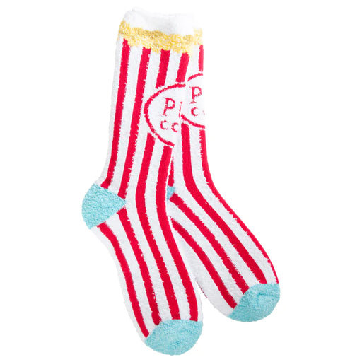 Popcorn Cozy Crew Socks