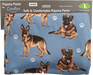 Dog Print Lounge Pants - German Shepherd