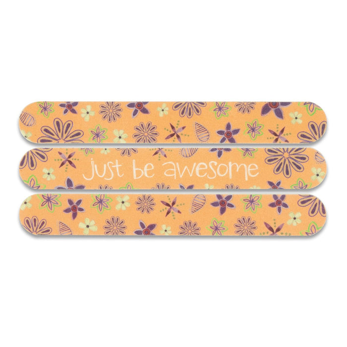 Just Be Awesome Emery Board Set