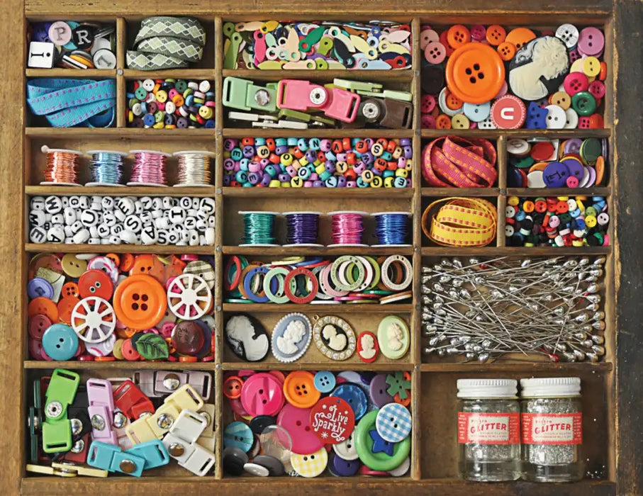 The Sewing Box 500 Piece Jigsaw Puzzle