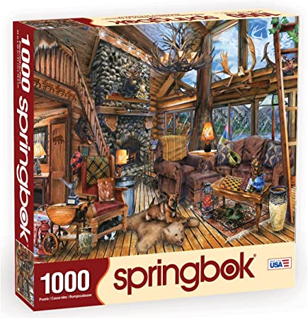 The Hunting Lodge 1000 Piece Jigsaw Puzzle