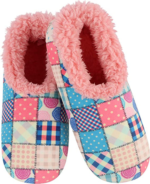 Pales Patchwork Snoozies! Slippers