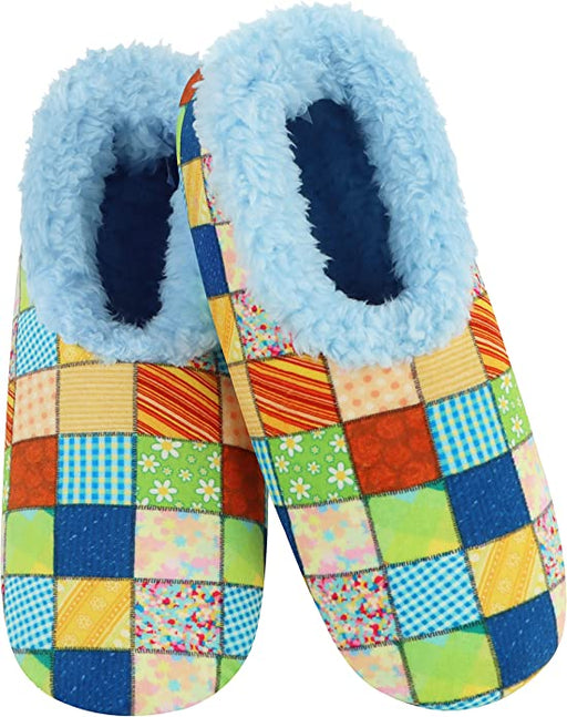 Brights Patchwork Snoozies! Slippers