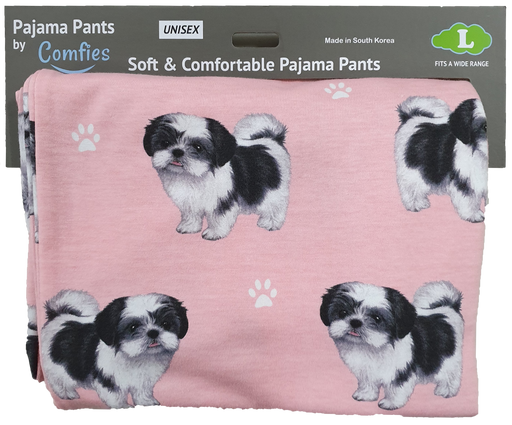 Dog Print Lounge Pants - Shih Tzus