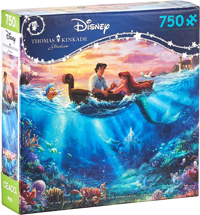 Disney The Little Mermaid Falling in Love 750 Piece Puzzle