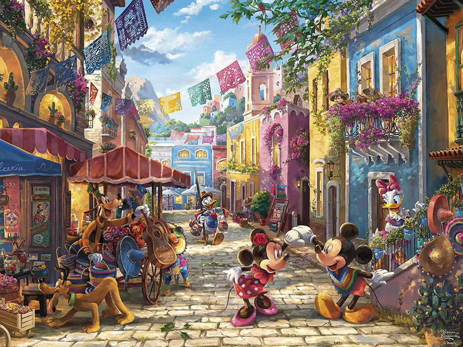 Disney Mickey and Minnie in Mexico 750 Piece Puzzle