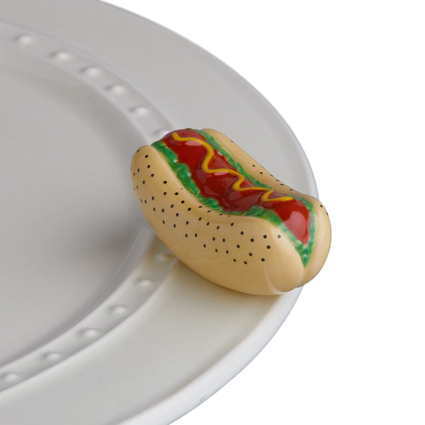Nora Fleming chicago dog Hot Dog Mini — Trudy's Hallmark