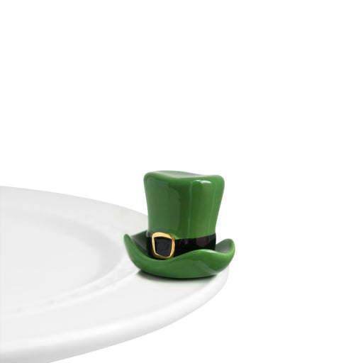 Nora Fleming spot o' irish Green Hat Mini