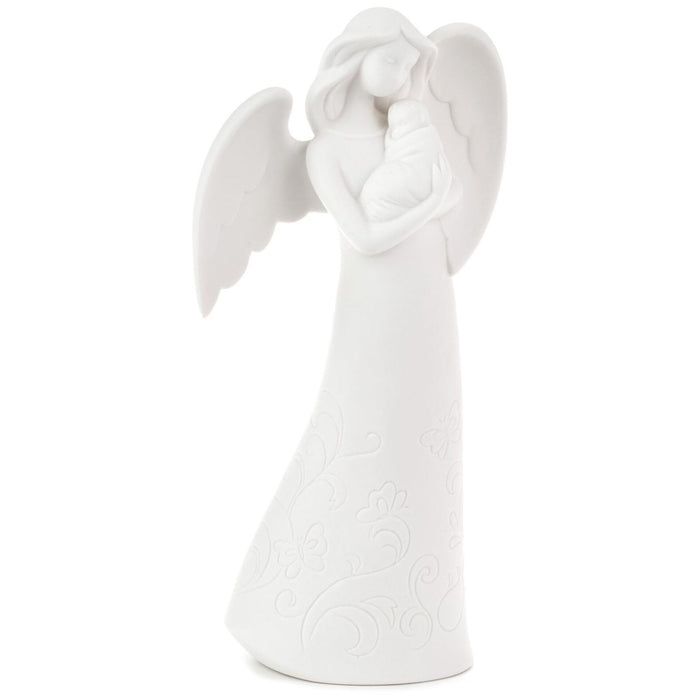 Angel Holding Baby Sculpture