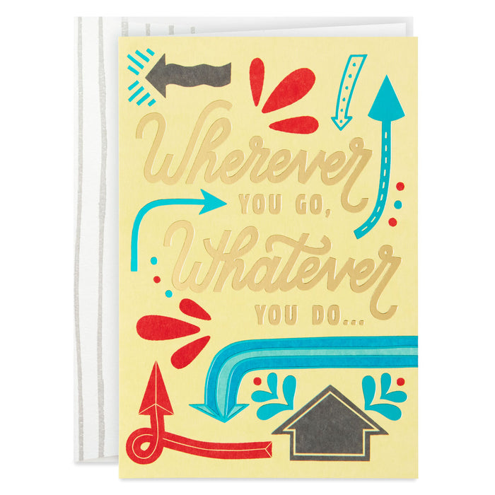 You'll Be Amazing Whatever You Do Congratulations Card
