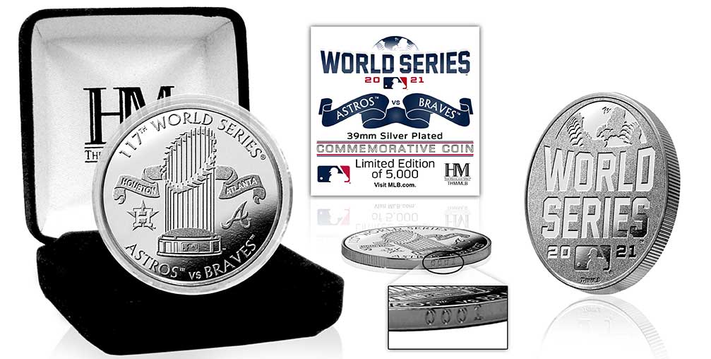 Hallmark MLB Atlanta Braves World Series Champions 2021 Ornament