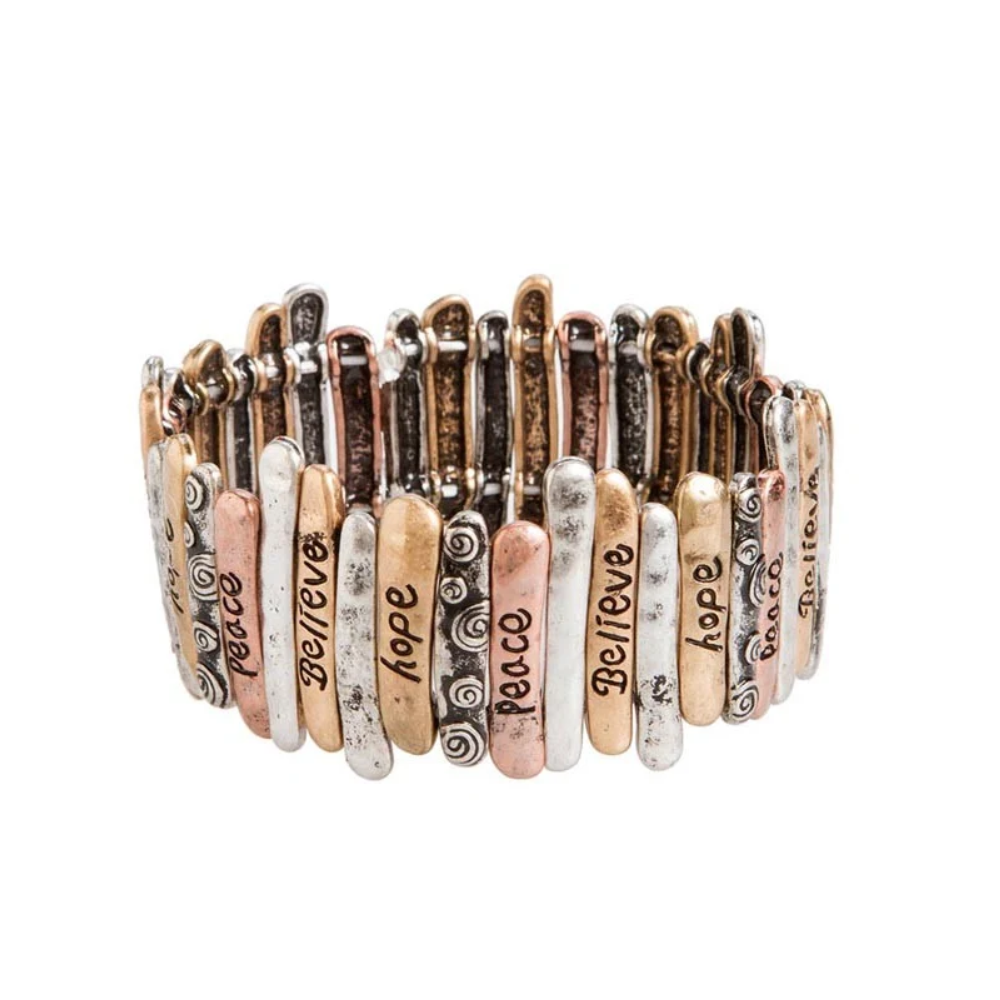 Inspirational sales stretch bracelets