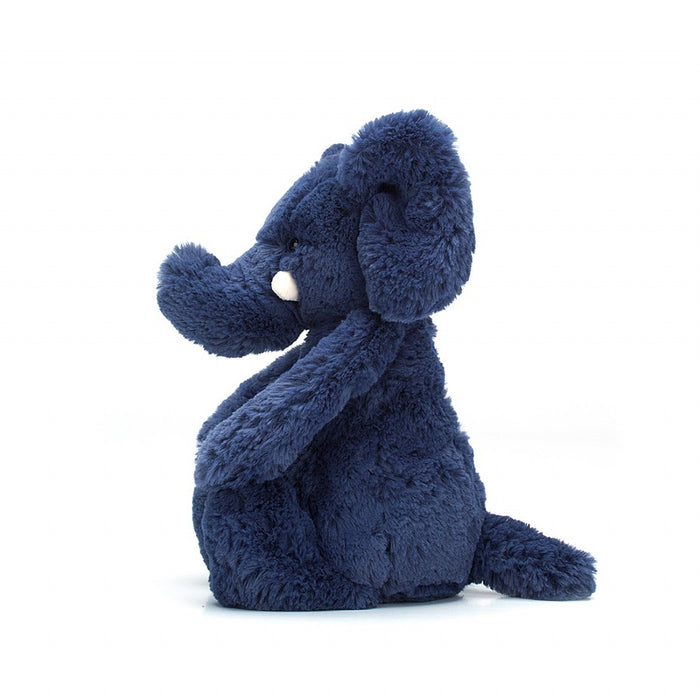 Jellycat Medium Bashful Blue Elephant