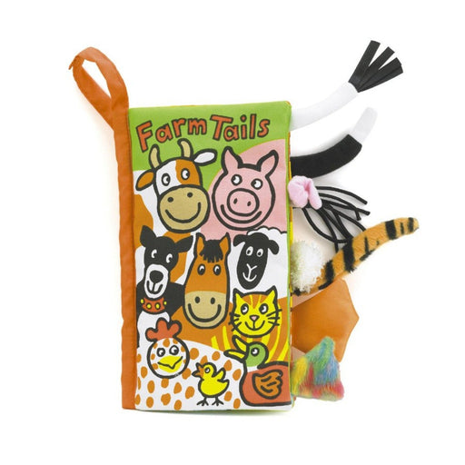Jellycat Farm Tails Book BK444FT