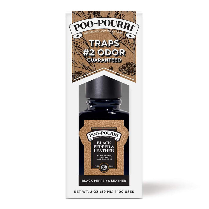 Poo-Pourri Black Pepper & Leather — Trudy's Hallmark