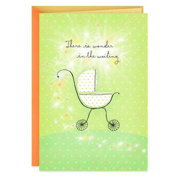 Baby Buggy Baby Shower Card