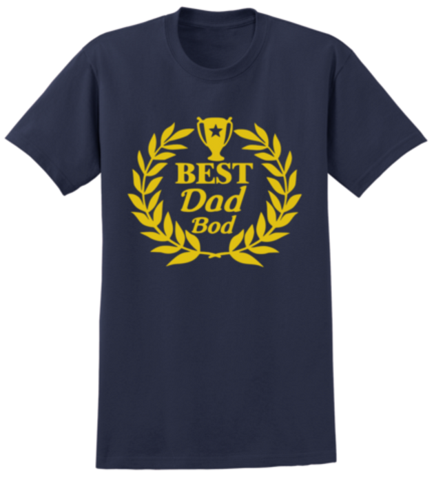Classic Dad Best Dad Bod Tee