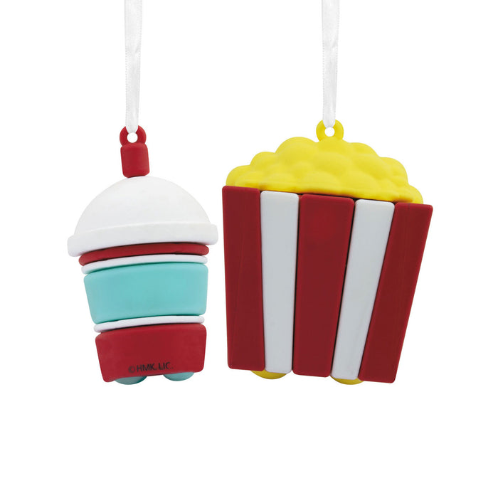 Better Together Popcorn & Slushie Magnetic Hallmark Ornaments
