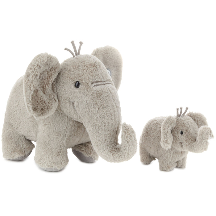 Big and Little Elephant Singing Stuffed Animals With Motion
