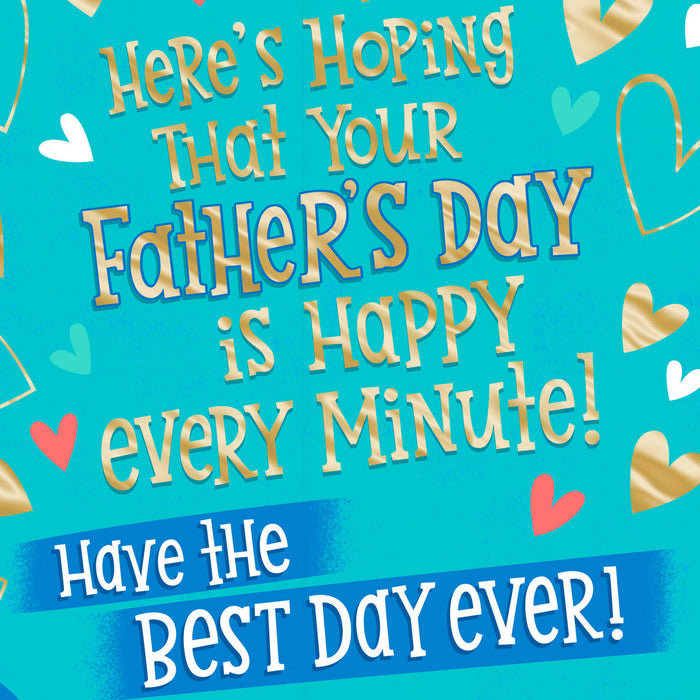 Happy Every Minute Father's Day Card for Great-Grandpa