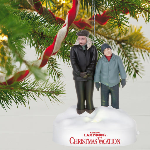 National Lampoon's Christmas Vacation™ Collection Audrey and Russ Griswold 2022 Ornament With Light and Sound