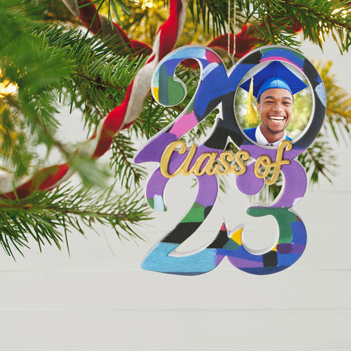 Congrats, Grad! 2023 Ceramic Photo Frame Ornament