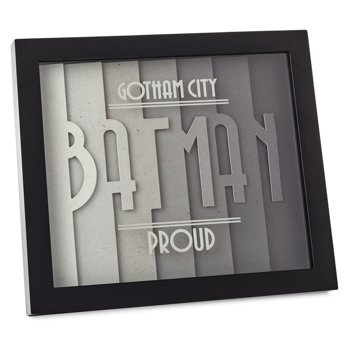 DC Comics™ Batman™ Gotham City™ Proud Layered Framed Art