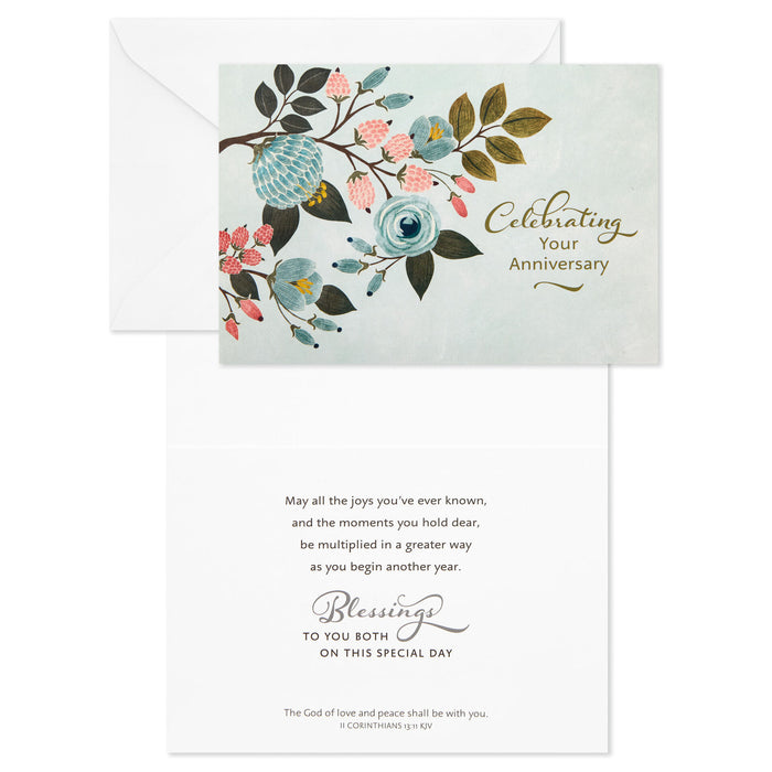 DaySpring Floral Assorted Religious Anniversary Boxed Cards