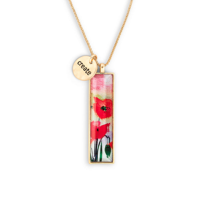 ArtLifting Poppy Keshi Pendant Necklace