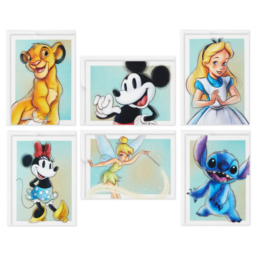 Disney 100th Anniversary Boxed Blank Note Cards Assortment